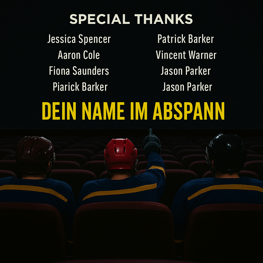 Dein Name im Abspann – als offizieller Supporter