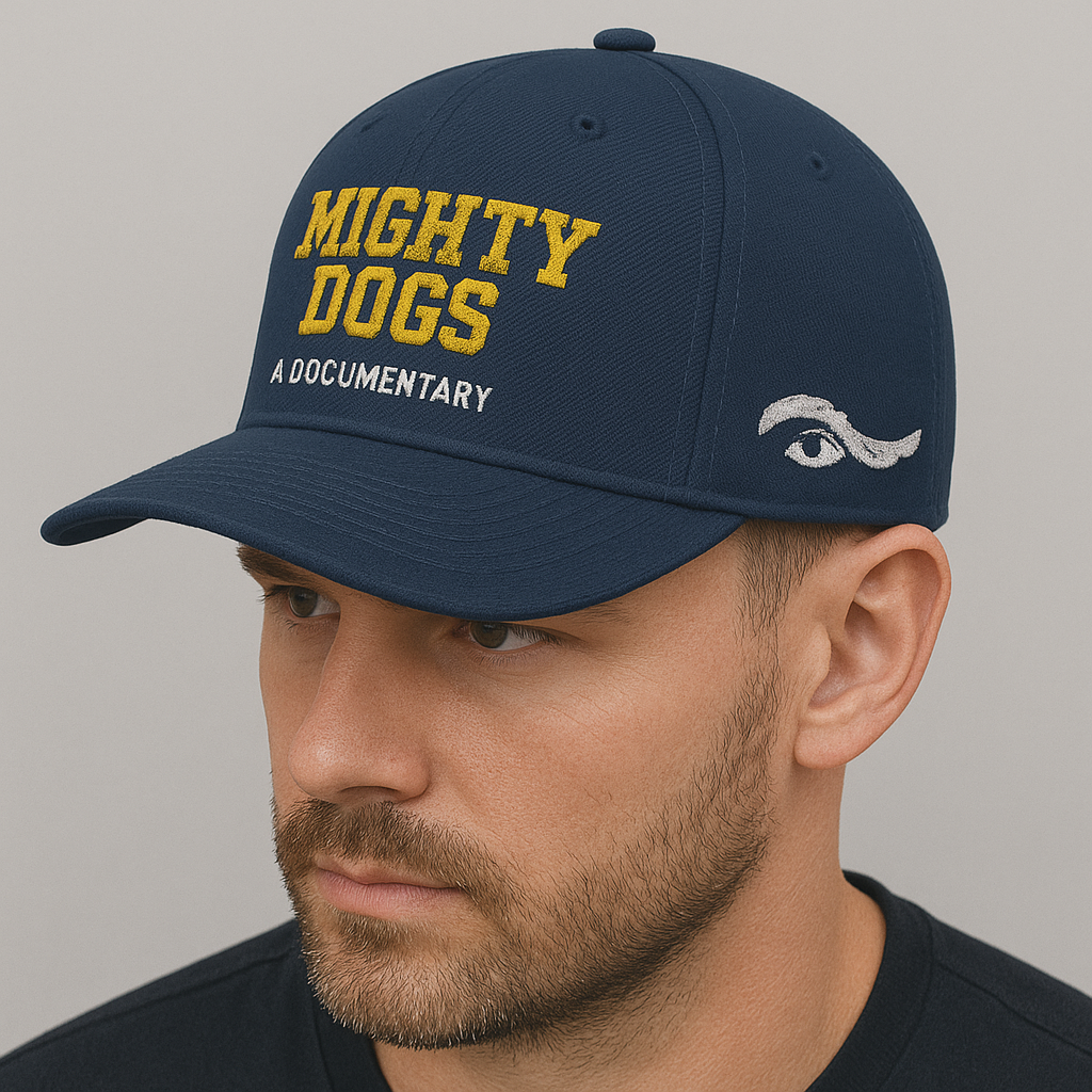 Offizielle Mighty Dogs Doku Cap – Premium Stick-Edition
