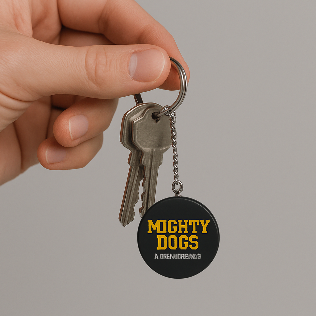 Offizieller Mighty Dogs Doku Schlüsselanhänger – Limited Edition